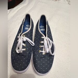 Keds Navy Polka Dot Sneakers/ Minnie Mouse